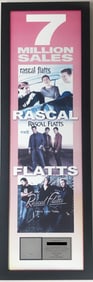 Rascal Flatts RIAA 7x Platinum Combo Award
