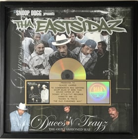 Snoop Dogg Presents Tha Eastsidez Duces 'N Trayz: The Old Fashioned Way RIAA Gold Album Award