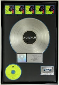 Blues Traveler four RIAA 5x Platinum Award