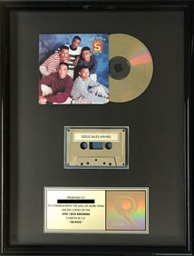 Hi-Five debut RIAA Gold Album Award