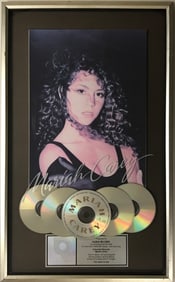Mariah Carey debut RIAA 5x Multi-Platinum Album Award