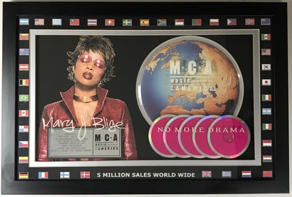 Mary J Blige No More Drama MCA Label Award