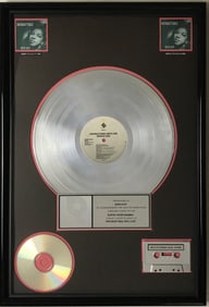 Natalie Cole Unforgettable With Love RIAA 2x Multi-Platinum Award