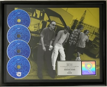 R.E.M. Monster RIAA 4x Platinum Award