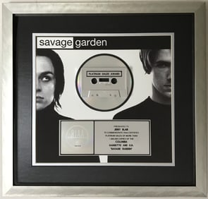 Savage Garden debut RIAA Platinum Award