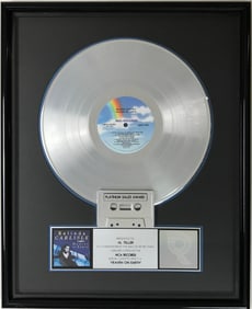 Belinda Carlisle Heaven On Earth RIAA Platinum  Award