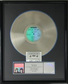 Hall & Oates Ooh Yeah! RIAA Platinum Album Award