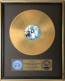 Journey Captured RIAA Gold LP Award