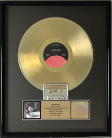Simply Red Picture Book RIAA Gold LP Award