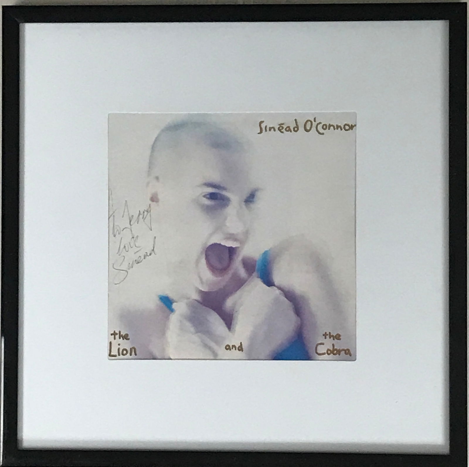 Sinead O'Connor The Lion and The Cobra CD Booklet Signed By O'Connor w/JSA COA (1 of 6)