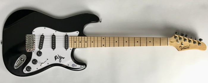 The Cure Robert Smith Signed Guitar w/BAS COA