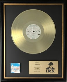 The Go-Gos Beauty And The Beat 1980s IRS Records award
