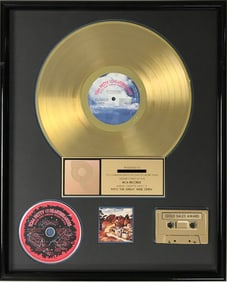 Tom Petty & The Heartbreakers Into The Great Wide Open RIAA Gold Album Award