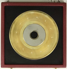 Edwin Starr 1987 Belgian 1ct. Diamond Record Award presented to Edwin Starr - RARE