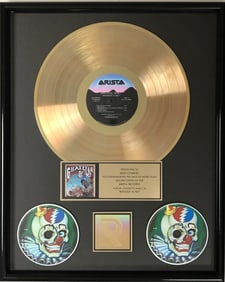 Grateful Dead Without A Net RIAA Gold Album Award