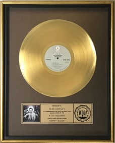 Pete Townshend Empty Glass RIAA Gold Album Award
