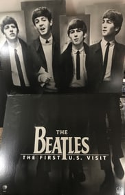 Beatles 1st U.S. Visit MPI Home Video 1990 Standup with Box