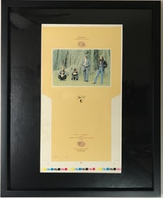 Beatles "Ballad Of John and Yoko" 45 Sleeve Art Proof