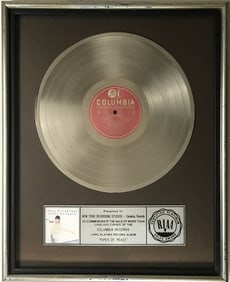 Beatles Paul McCartney Pipes Of Peace RIAA Platinum Album Award