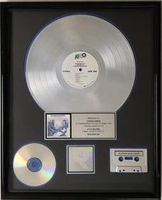 Buffalo Springfield Retrospective RIAA Platinum Album Award