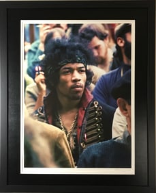 Jimi Hendrix Colin Beard-Signed Artist's Proof 1967 Photo - RARE
