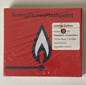 Rolling Stones Flashpoint Limited Ed Dbl CD 1991 Sealed