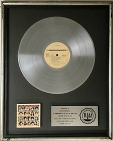 Rolling Stones Some Girls RIAA Platinum Album Award