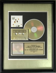 112 debut RIAA Gold Album Award