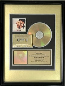 Al B Sure! Private Times... and the Whole 9! RIAA Gold Album Award