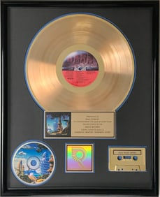 Anderson Bruford Wakeman Howe RIAA Gold Album Award