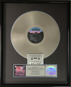 Aretha Franklin Who's Zoomin' Who? RIAA Platinum Album Award