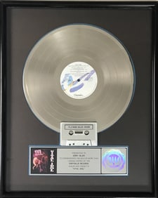 Billy Idol Vital Idol RIAA Platinum Album Award