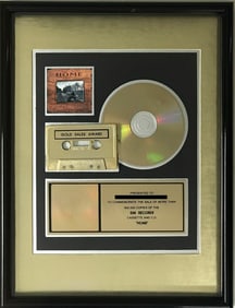 Blessid Union Of Souls Home RIAA Gold Album Award