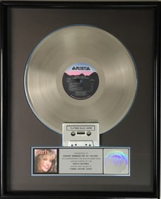 Carly Simon Coming Around Again RIAA Platinum Album Award