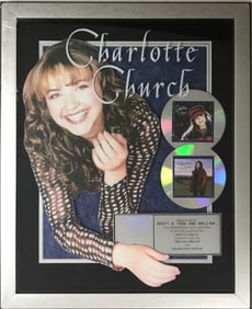 Charlotte Church Dream A Dream RIAA Platinum Award -New, sealed