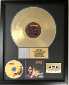 Common Finding Forever RIAA Gold Award to Leslie West