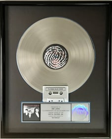 Duran Duran Notorious RIAA Platinum Album Award