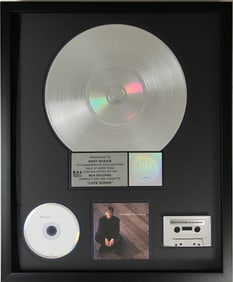 Elton John Love Songs RIAA 3x Multi-Platinum Album Award