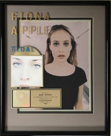 Fiona Apple Tidal RIAA Gold Album Award