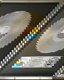 Genesis Abacab RIAA Platinum Album Award (1 of 7)