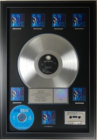 Guns N' Roses Use Your Illusion II RIAA 7x Multi-Platinum Award