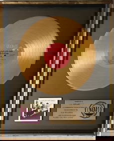 Hall & Oates Along The Red Ledge RIAA Gold Album Award (1 of 7)
