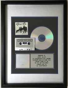 Jagged Edge J.E. Heartbreak RIAA Platinum Award