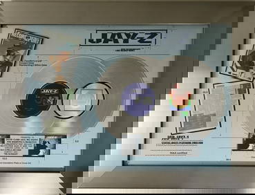 Jay-Z The Blueprint RIAA 2x Multi-Platinum Album Award (1 of 8)
