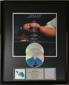 Jewel Pieces Of You RIAA 2x Multi-Platinum Award