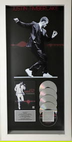 Justin Timberlake FutureSex/LoveShow: Live RIAA 5x Platinum Video Award (1 of 6)