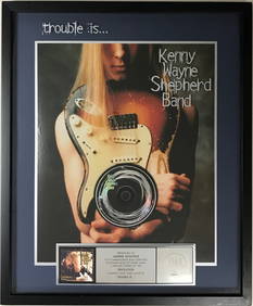 Kenny Wayne Shepherd Band Trouble Is... RIAA Platinum Album Award (1 of 6)