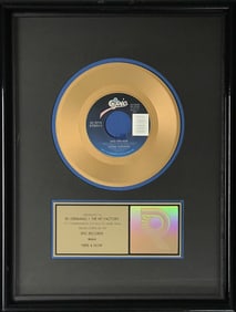 Luther Vandross "Here And Now" RIAA Gold Single Award