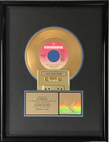 Mariah Carey "Vision Of Love" RIAA Gold Single Award