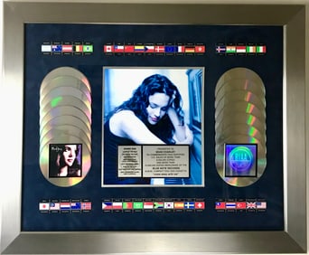 Norah Jones Come Away With Me RIAA 8x Multi-Platinum Special Award